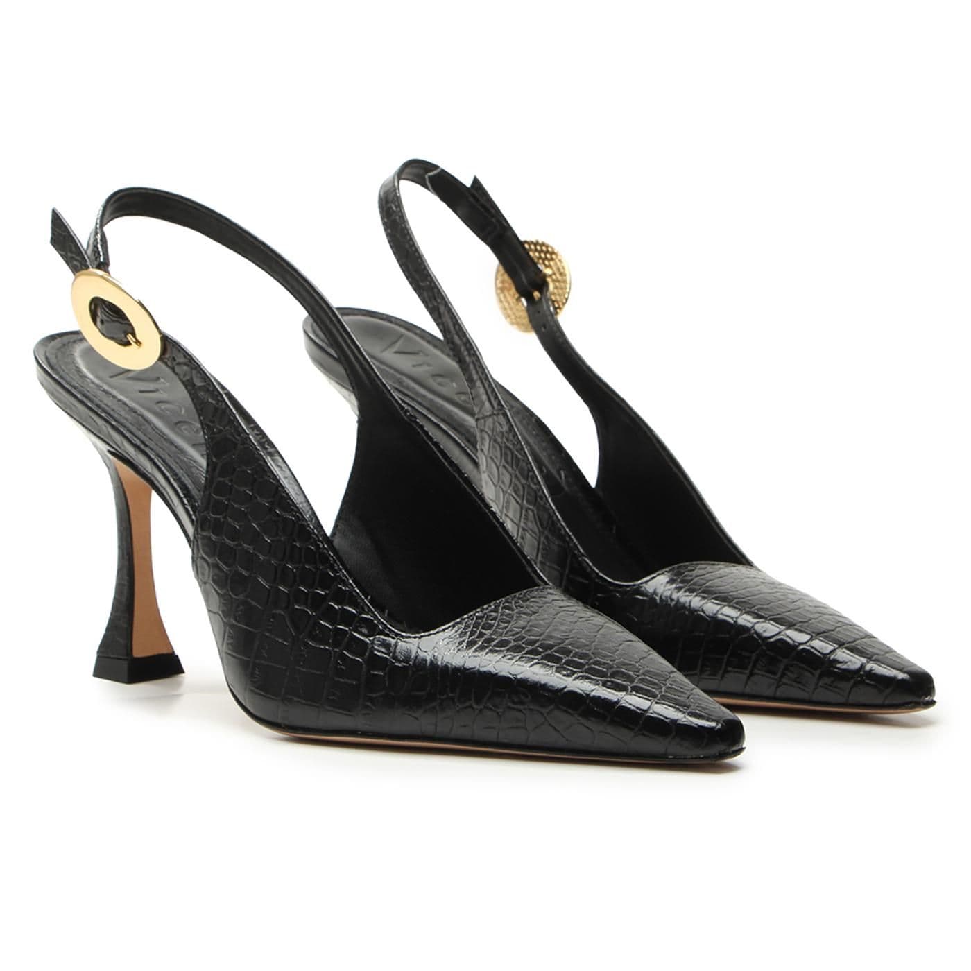 PEQUIM 1426030-1 matte crocodylus pu preto - image