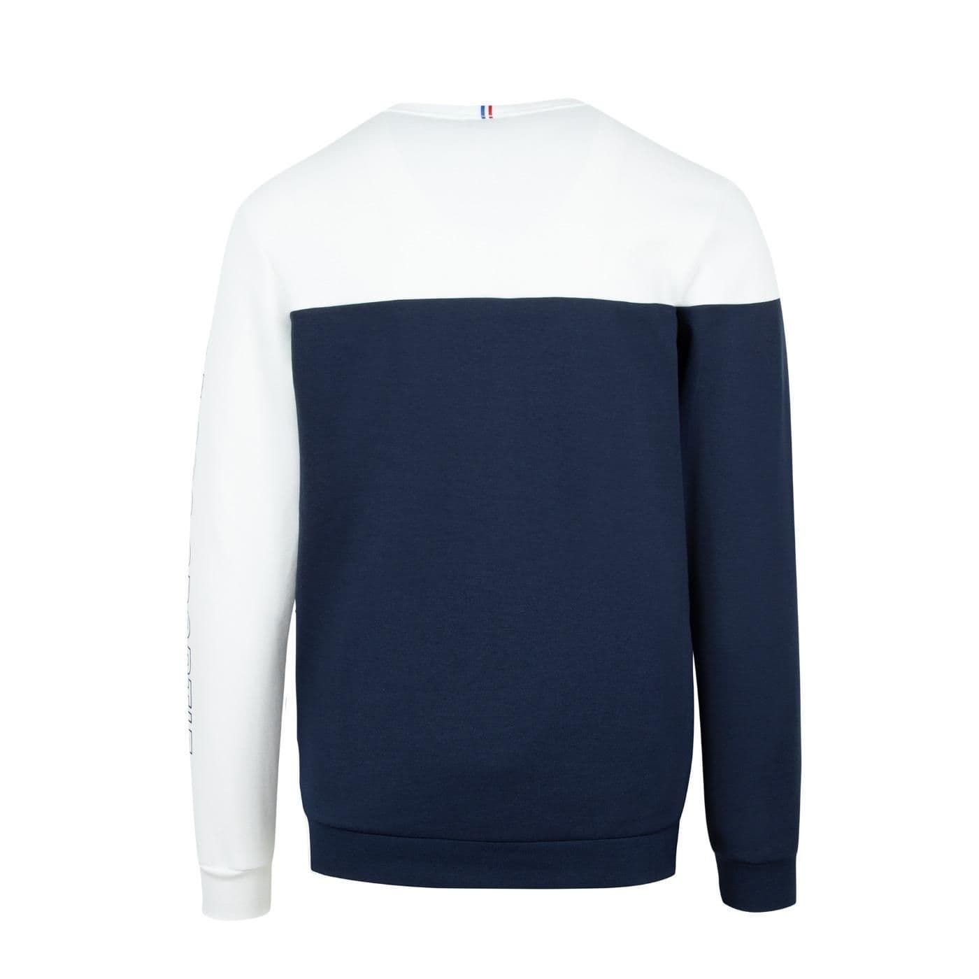 SAISON 2 Crew Sweat N°1 M bleu nuit/new optical white - image