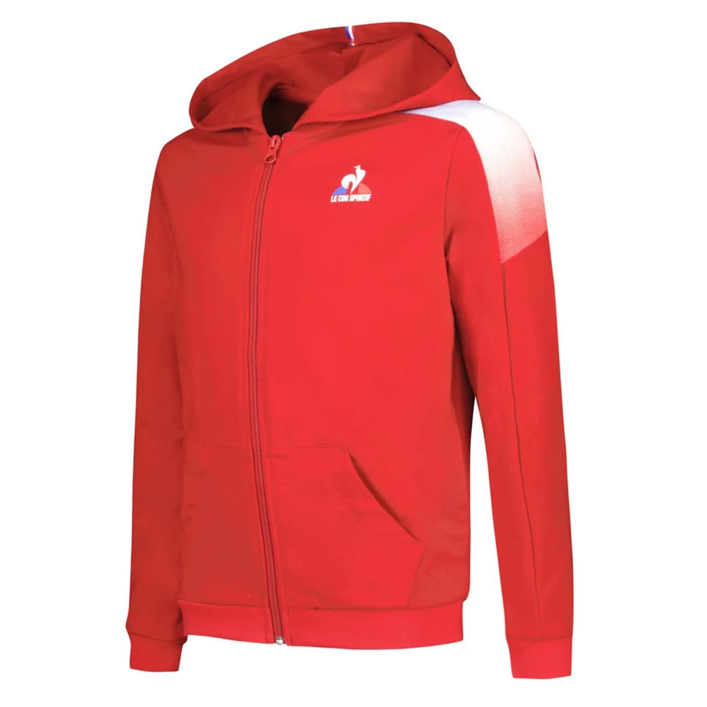 TRI FZ Hoody N°1 Enfant rouge electro - image