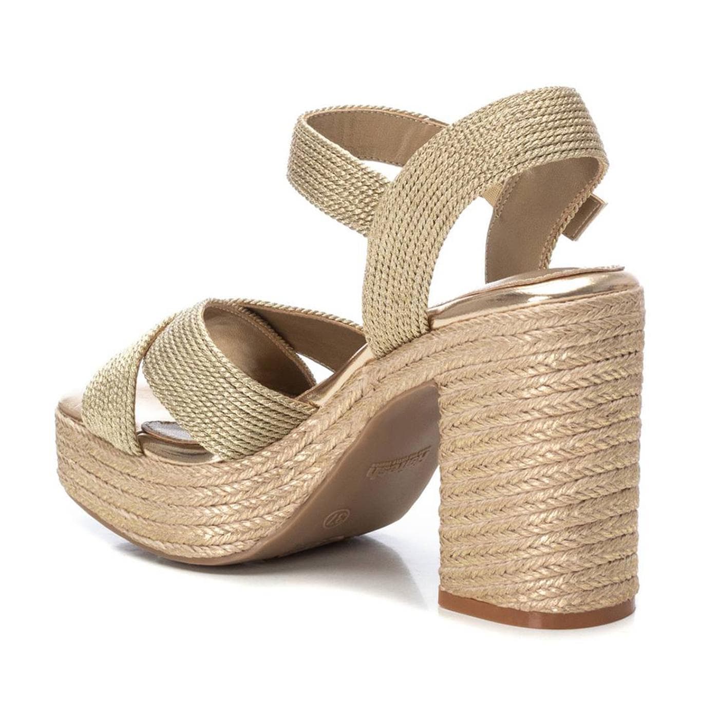 SANDALIA 142741 tex.oro - image