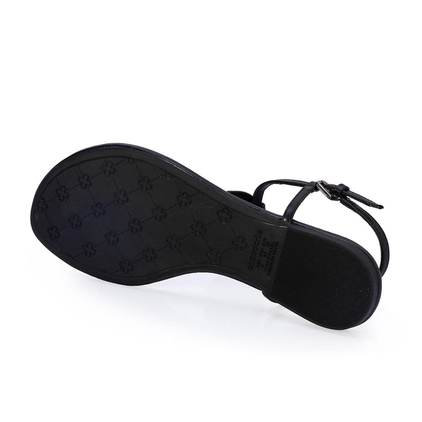 SANDALIA 4015672 mestiço satinato preto - image