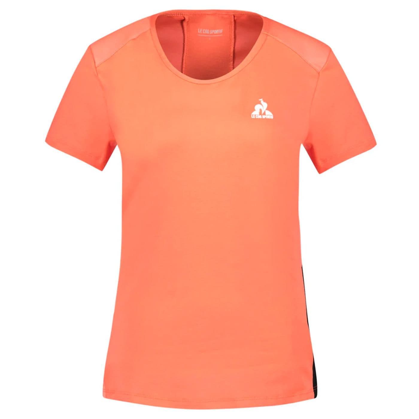 TRAINING Tee SS N °1 orange perf/black