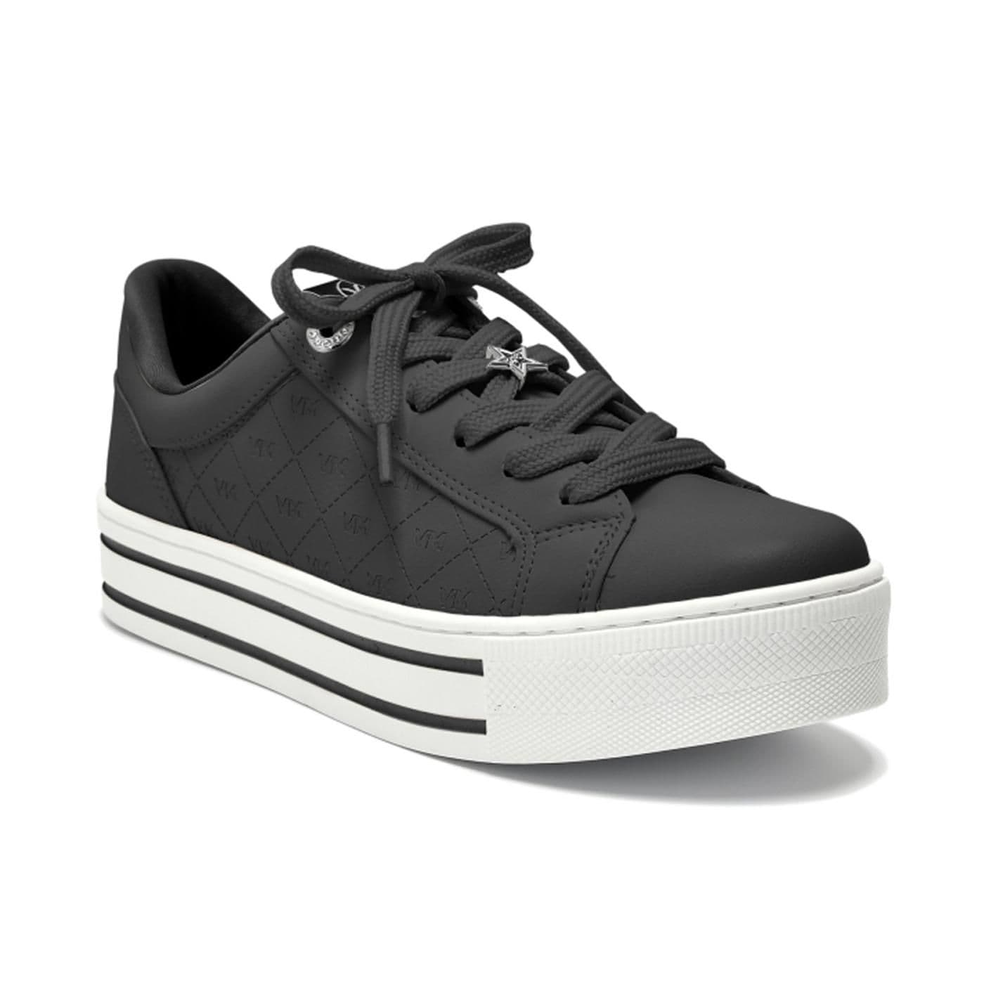 tenis casual 010-013-01 preto/preto
