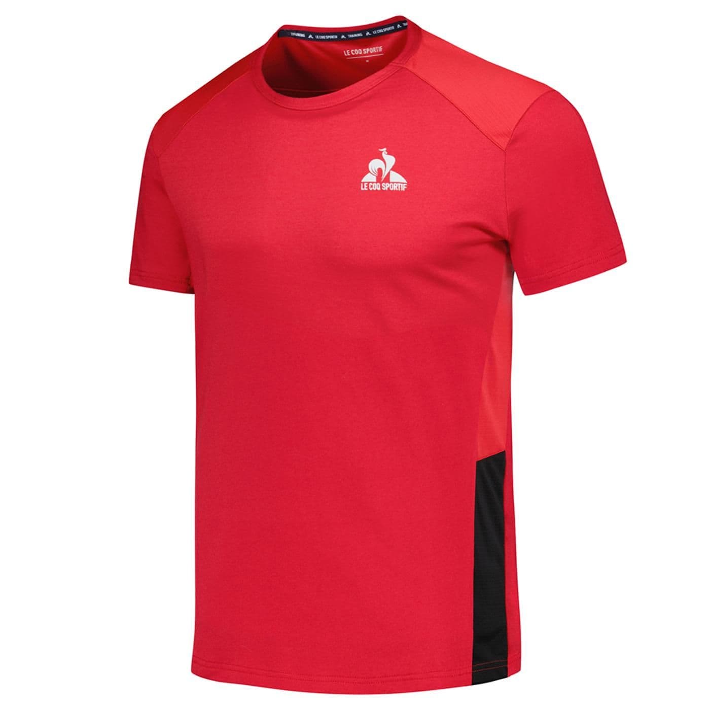 TRAINING SP Tee S rouge coq intense/black - image