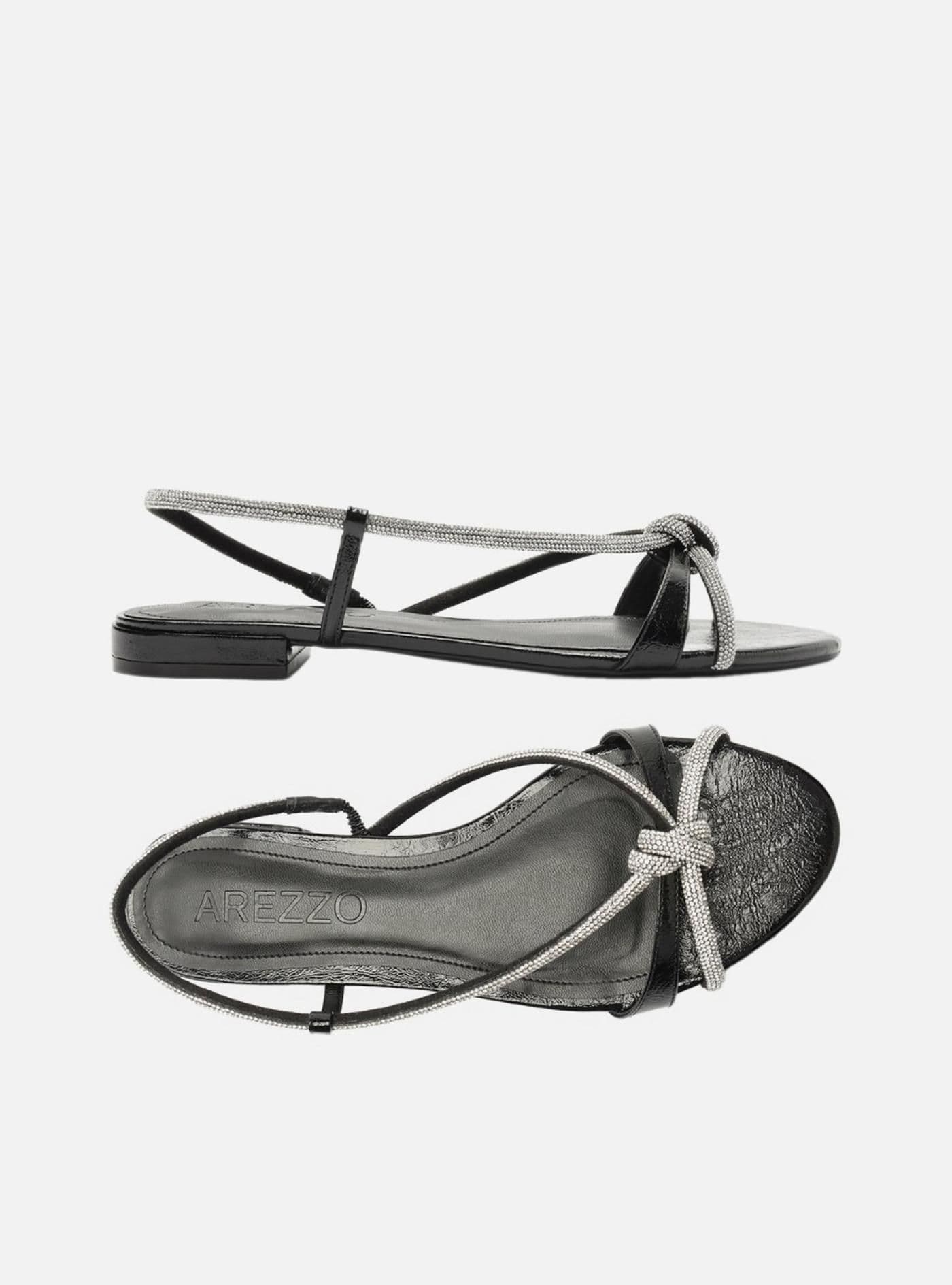 Sandalia A1351500050001U preto/cristal - image