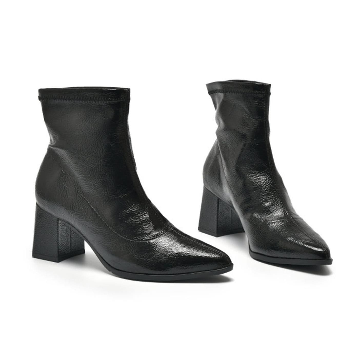 255-001-02 Botin preto/preto - image