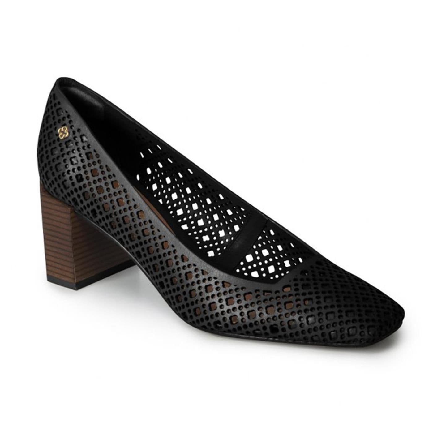 4017210-5 ZAPATO CERRADO TACON preto