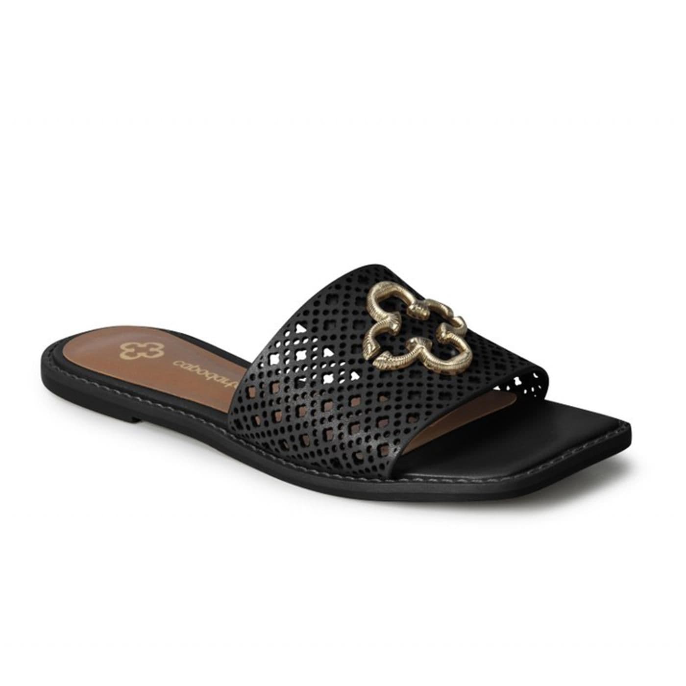 4017209-5 SANDALIA BAJA preto