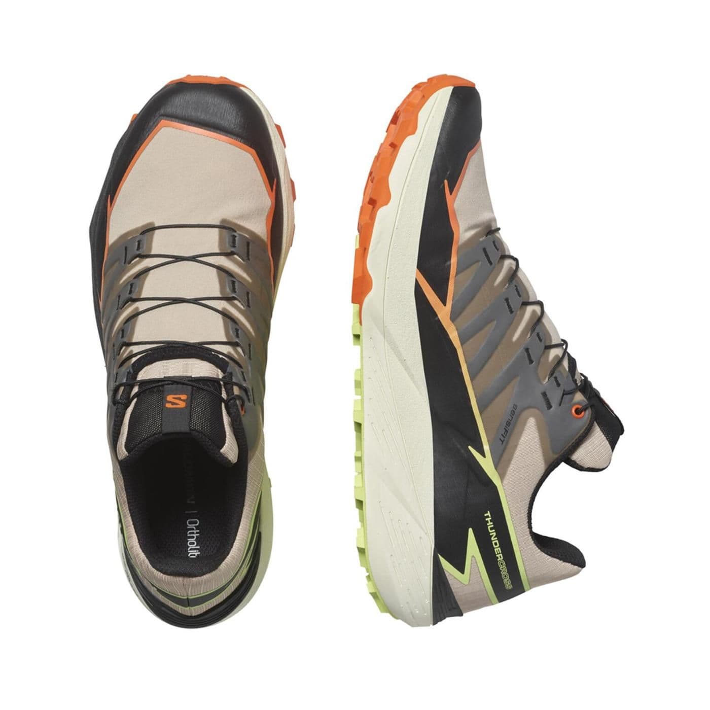 THUNDERCROSS safari / red orange / sharp green - image