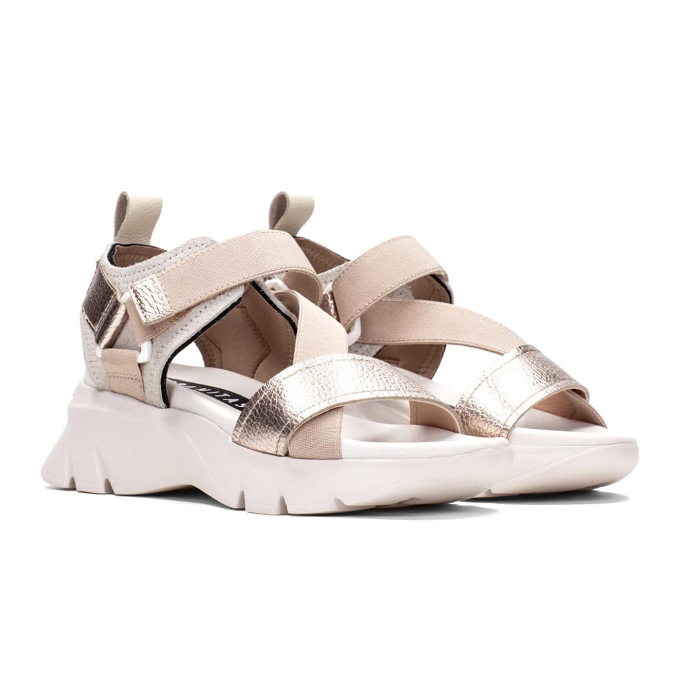 SANDALIA DAKAR latte/panna/taupe - image