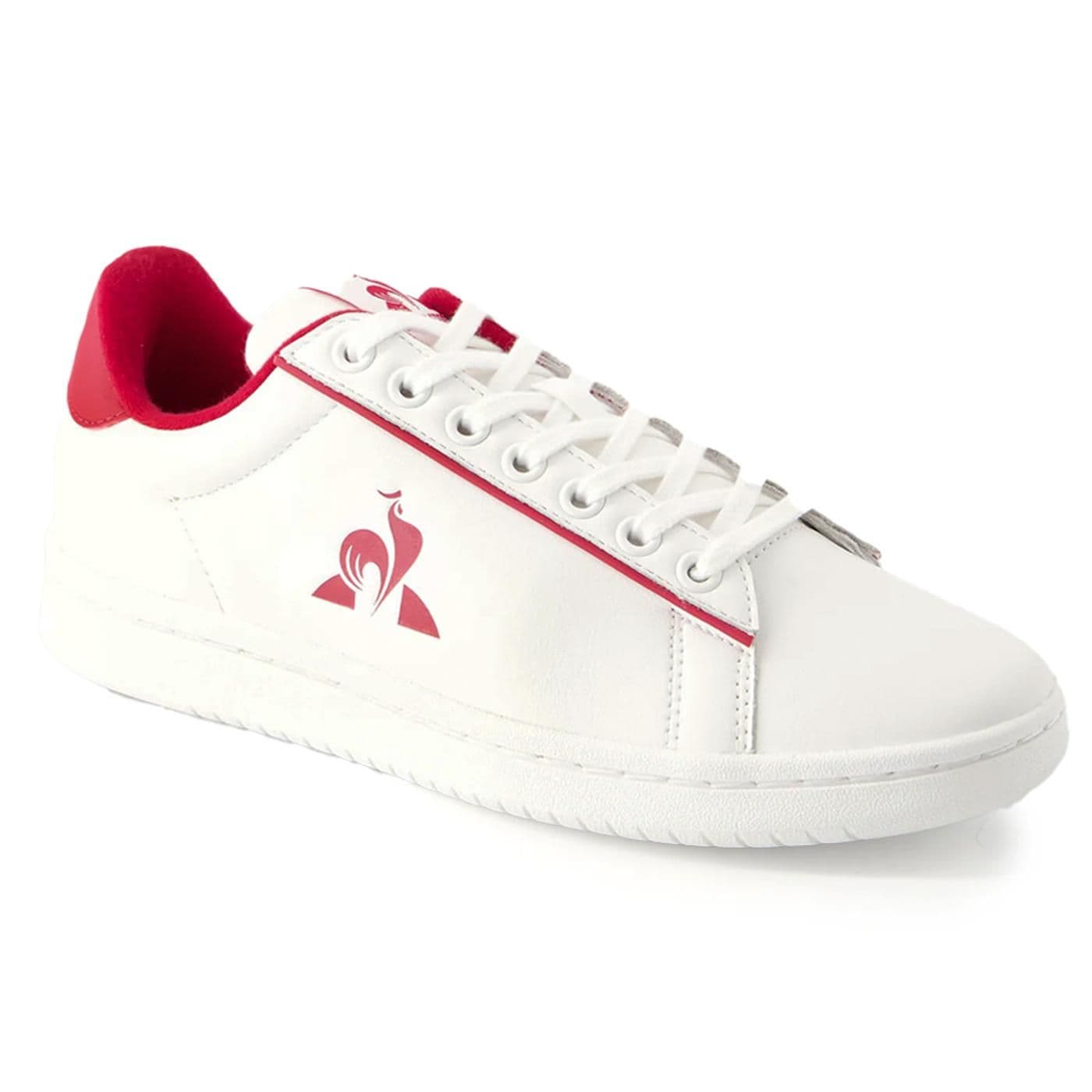 COURTCLEAN W optical white/cerise image.