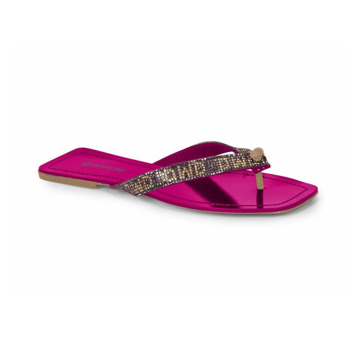 4118136-3 SANDALIA BAJA walnut/rosa eletric image.
