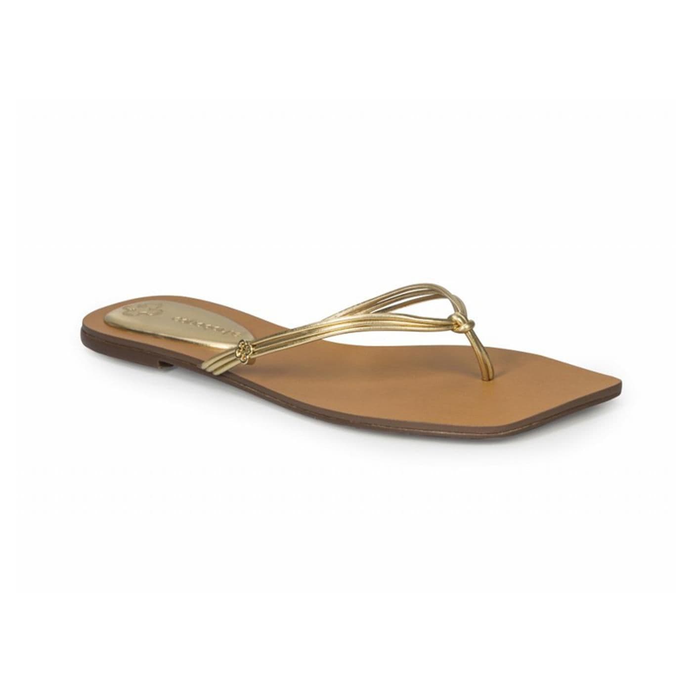 4017090-3 SANDALIA BAJA ouro image.