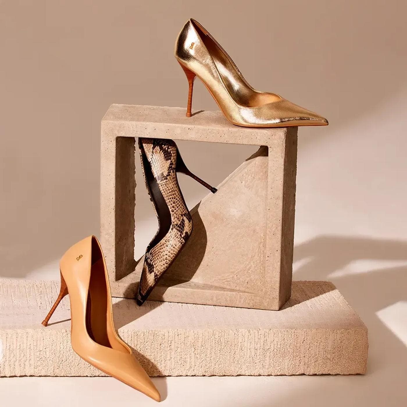 SCARPIN 0070.2178.03FC.001D ouro light - image