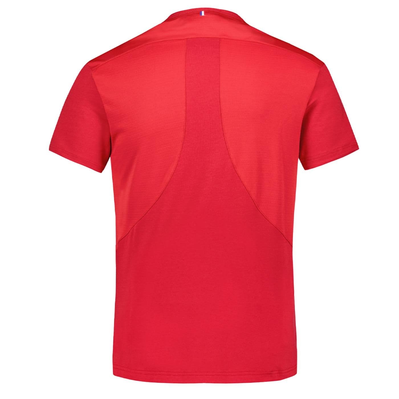 TRAINING SP Tee S rouge coq intense/black - image