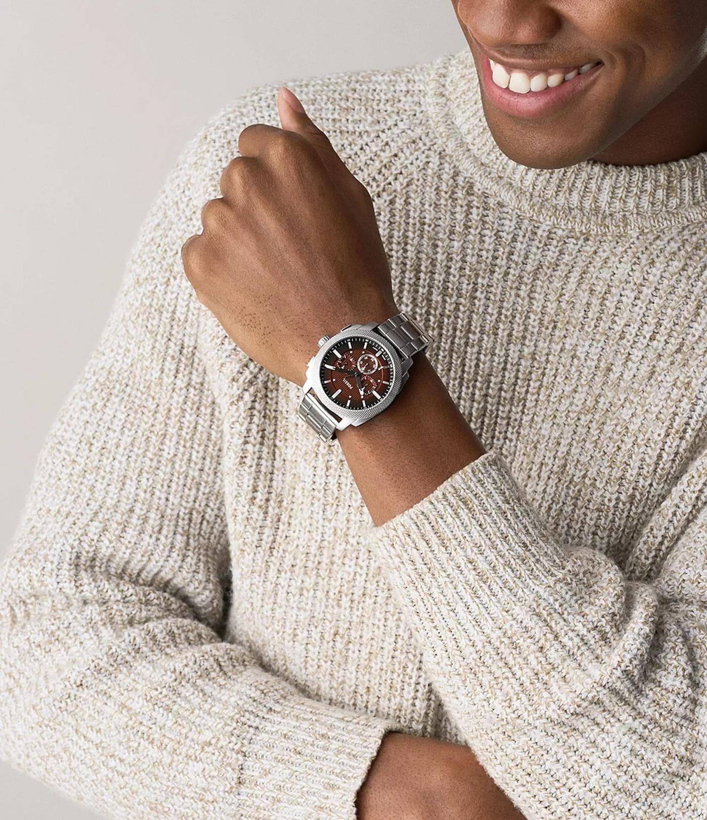 CRONÓGRAFO MACHINE silver - image