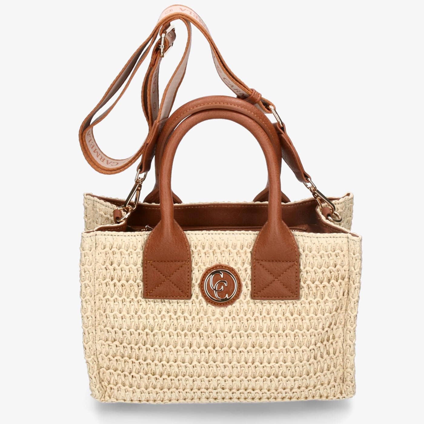 BOLSO PIEL 186133 beige image.