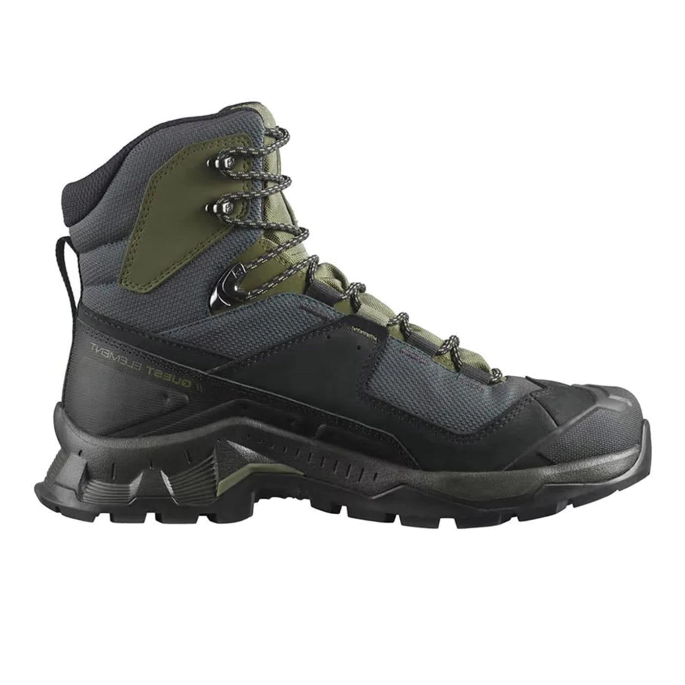 QUEST ELEMENT GTX NEG H black/deep lichen green/olive night image.