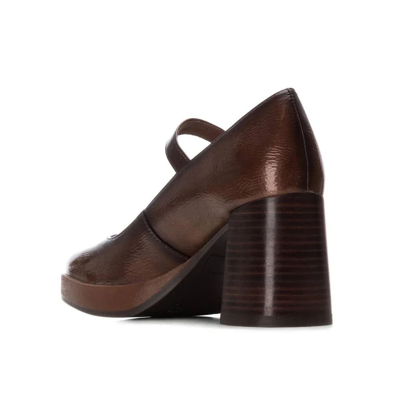 ZAPATO SRA CHAROL 162535 taupe - image