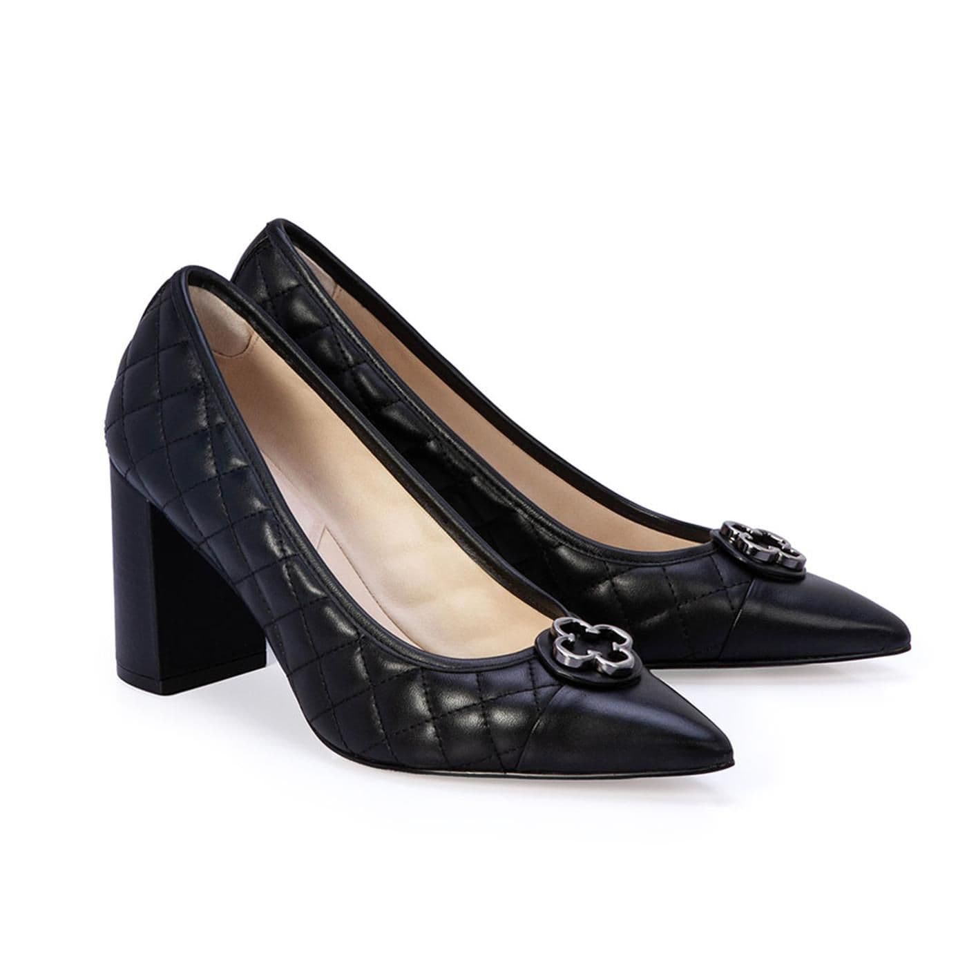 ZAPATO CERRADO 4018825 mestiço satinato preto - image