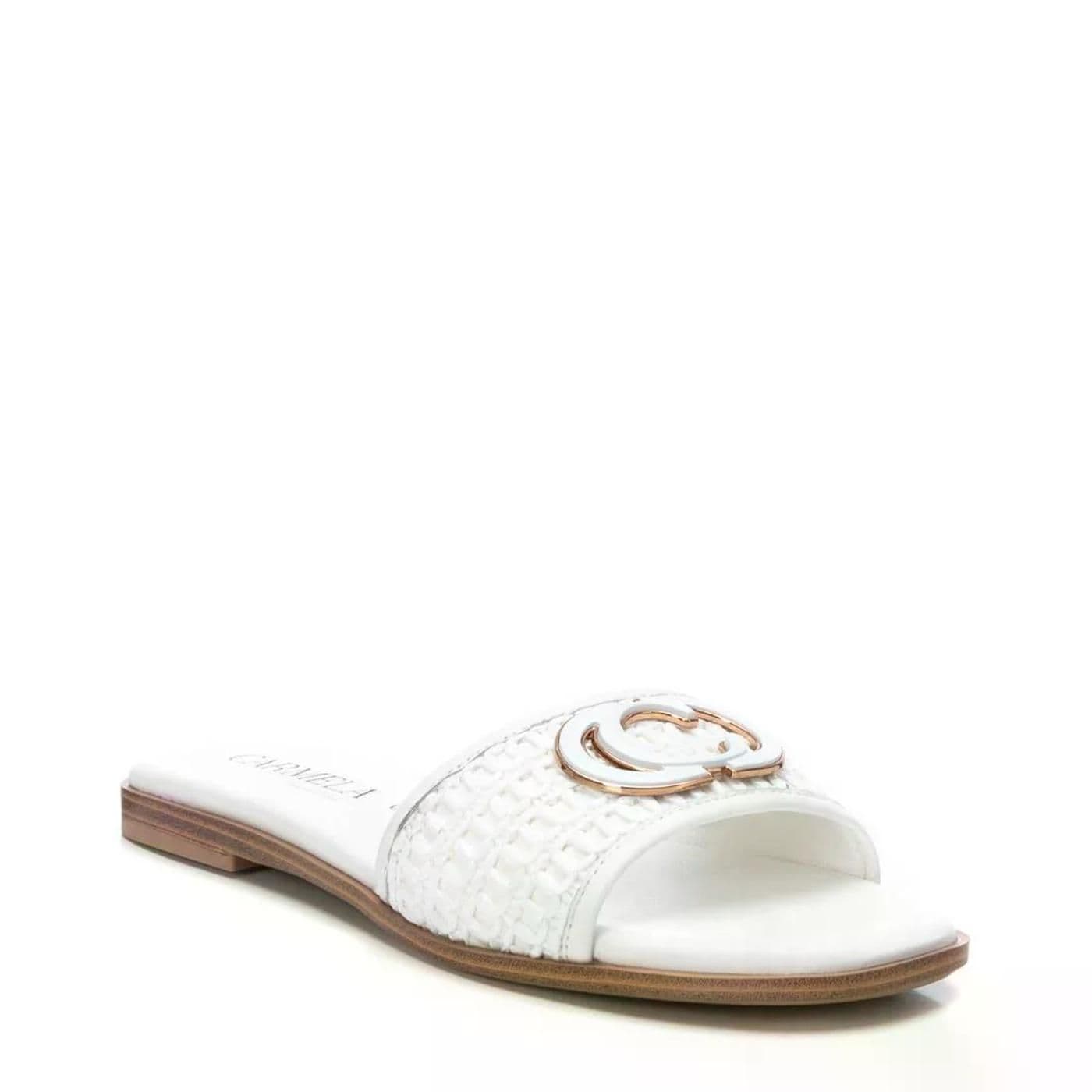 SANDALIA PIEL 162193 blanco - image