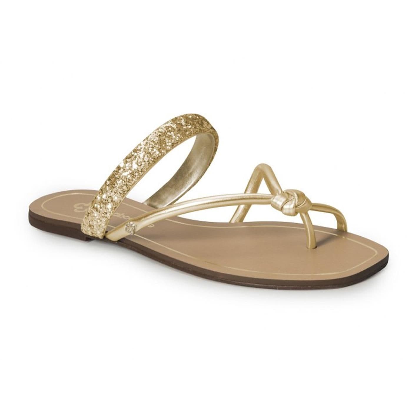 4017337-5 SANDALIA BAJA ouro