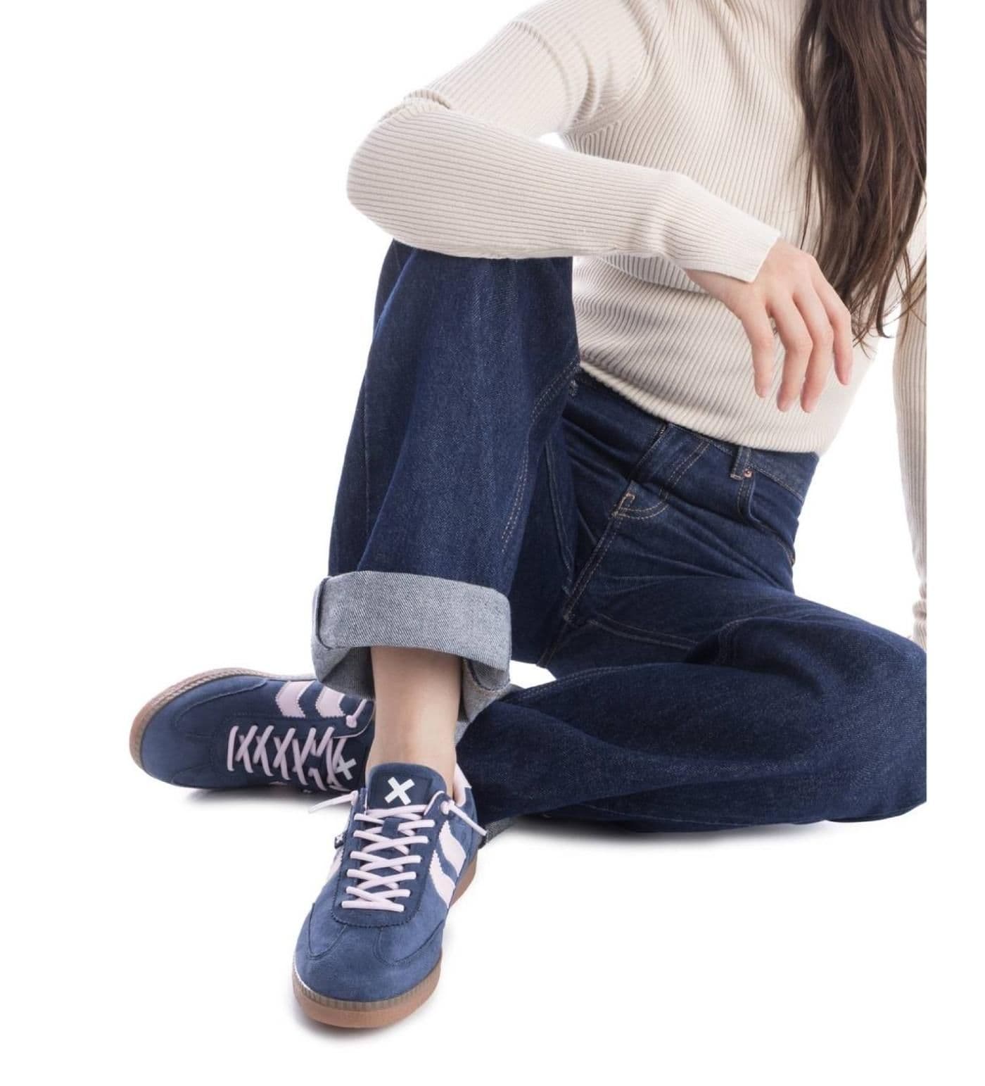 ZAPATO SRA 144170 ant navy - image