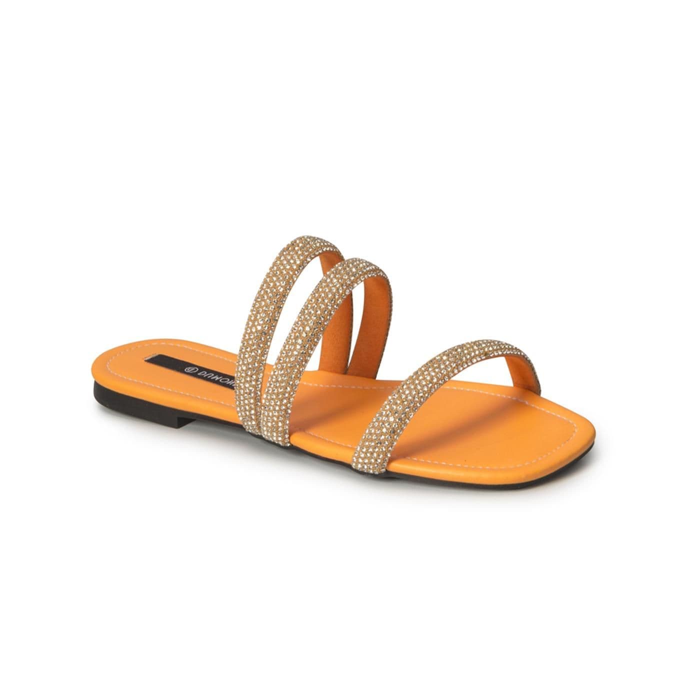 4118274-3 SANDALIA BAJA laranja eletric image.