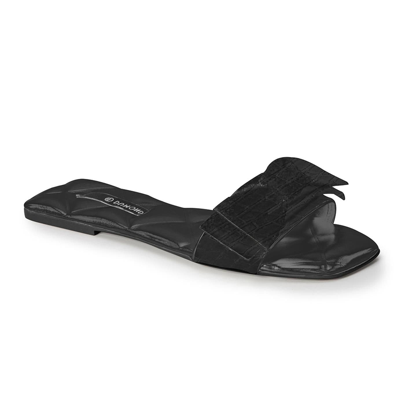 4118348-5 SANDALIA BAJA preto image.