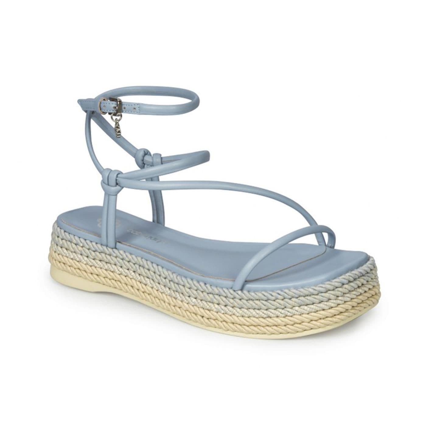 4017015-2 SANDALIA PLATAFORMA azul chiaro image.
