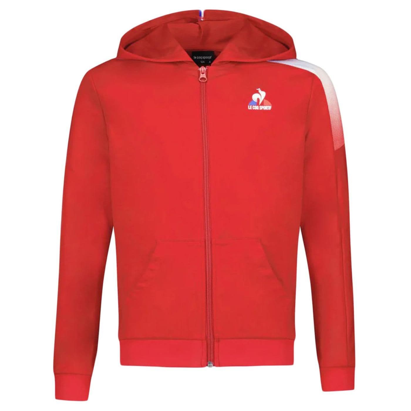 TRI FZ Hoody N°1 Enfant rouge electro