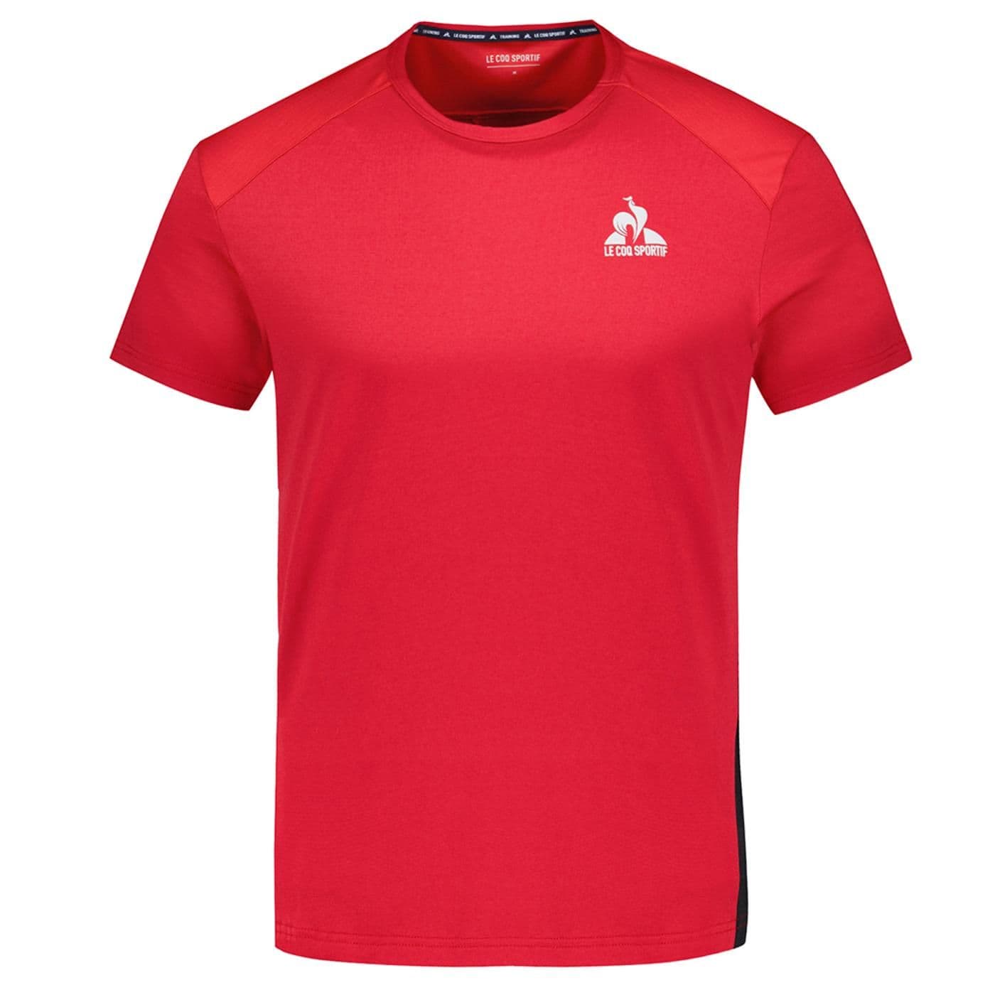 TRAINING SP Tee S rouge coq intense/black image.