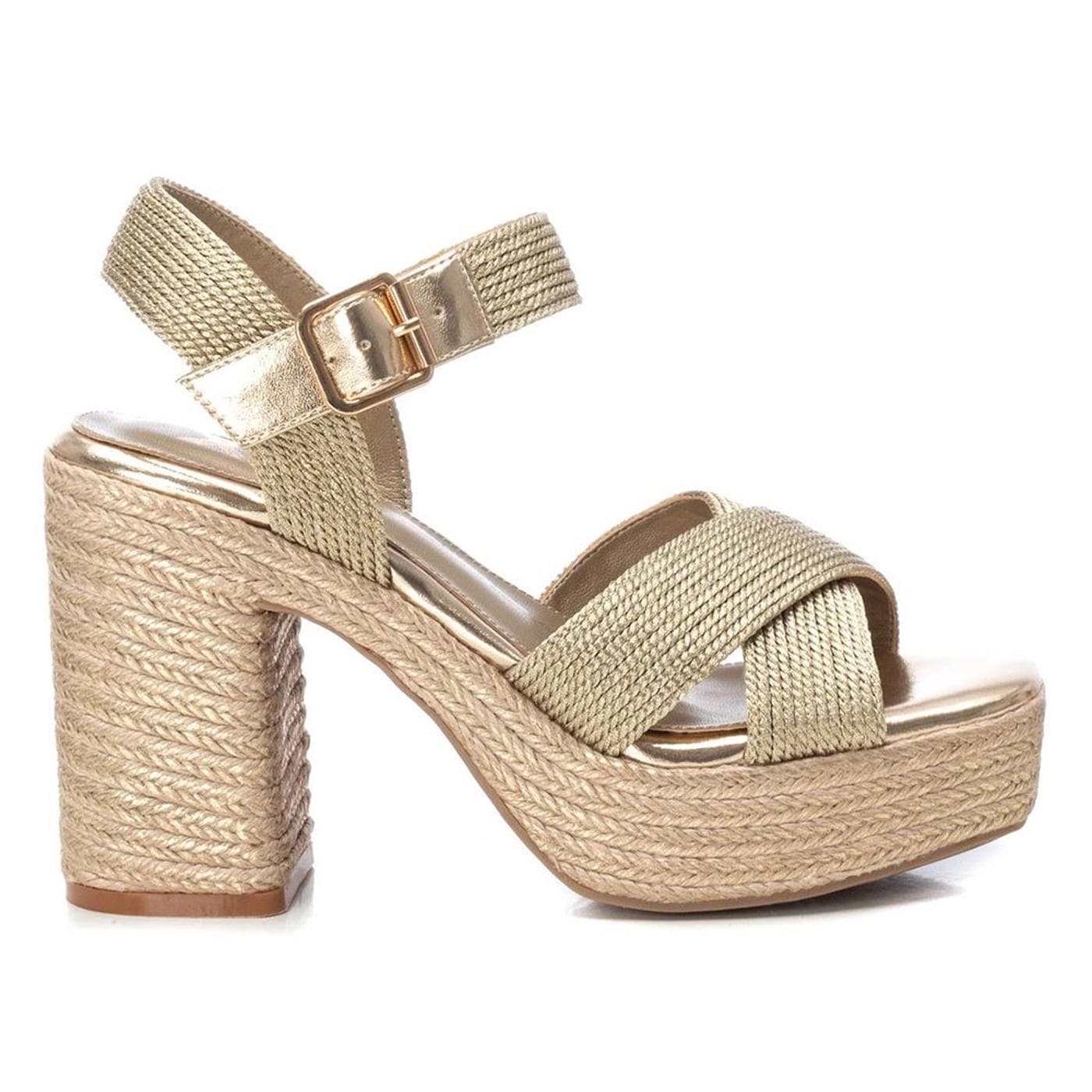 SANDALIA 142741 tex.oro