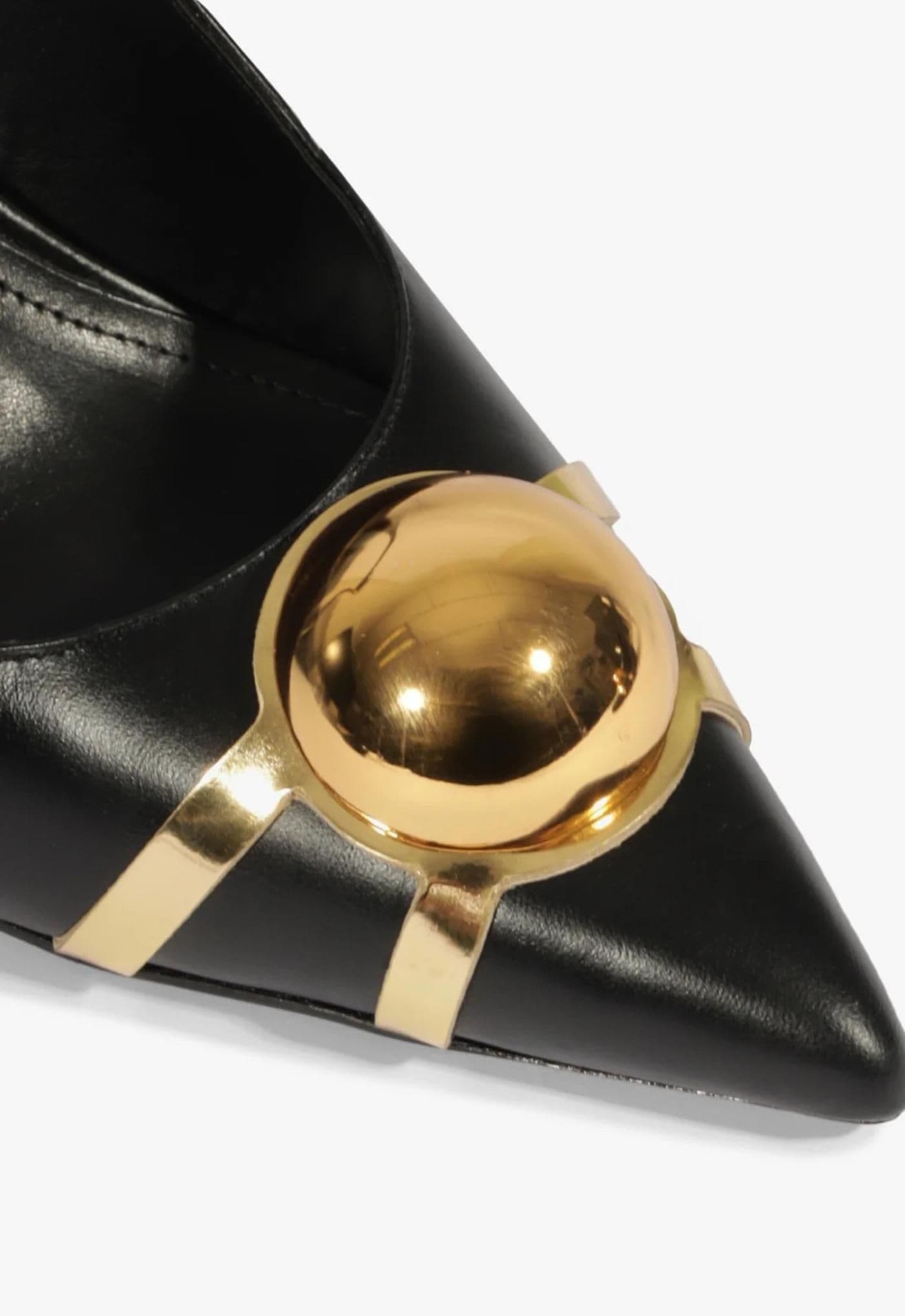 Scarpin Piel S2209400080001 x1rq4 - black/ouro claro orch - image