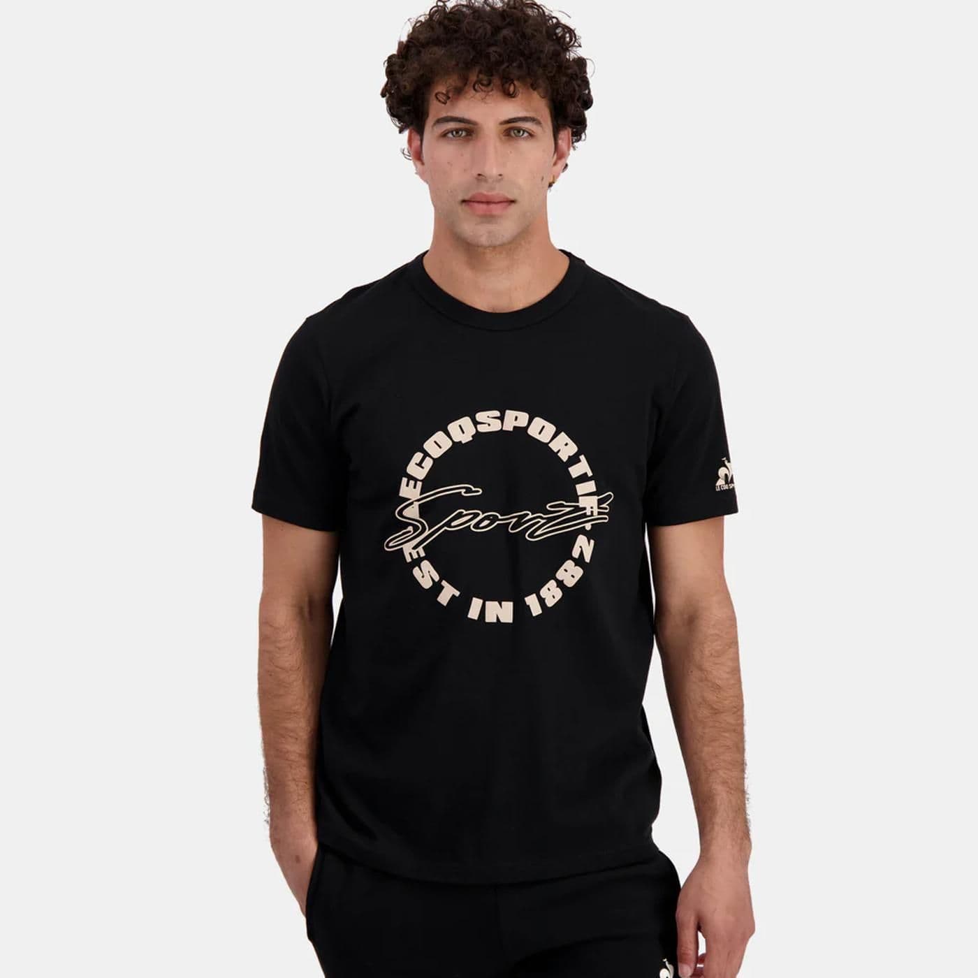 CONTEMPORAIN Tee SS N°1 black - image