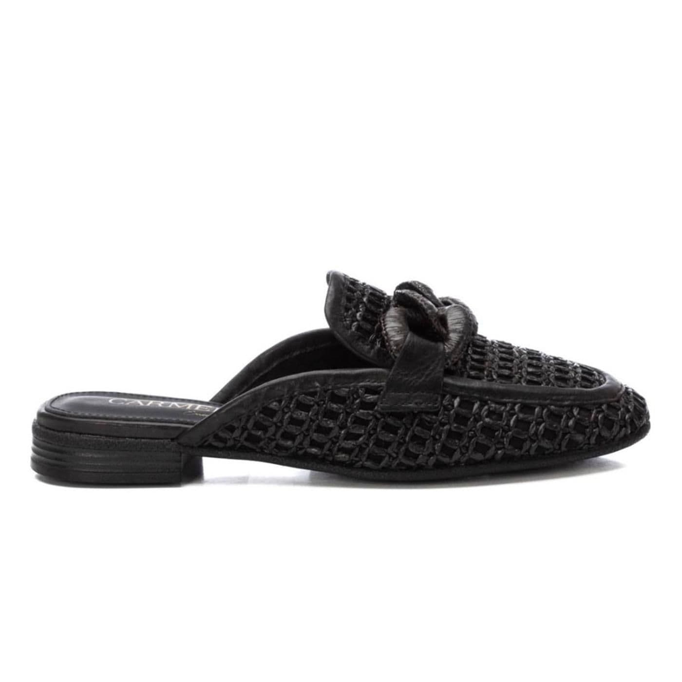 MULE DE PIEL 162311 negro image.