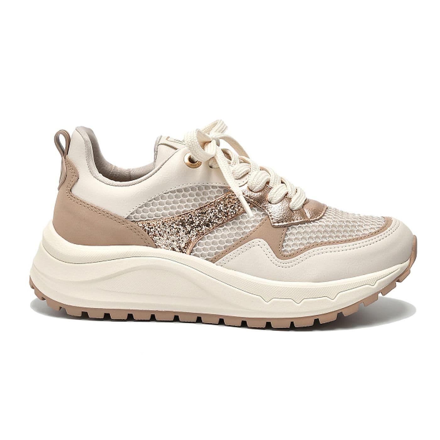 Zapatilla 136-006-08 marfim i23/creme/bege/rouge/rouge - image
