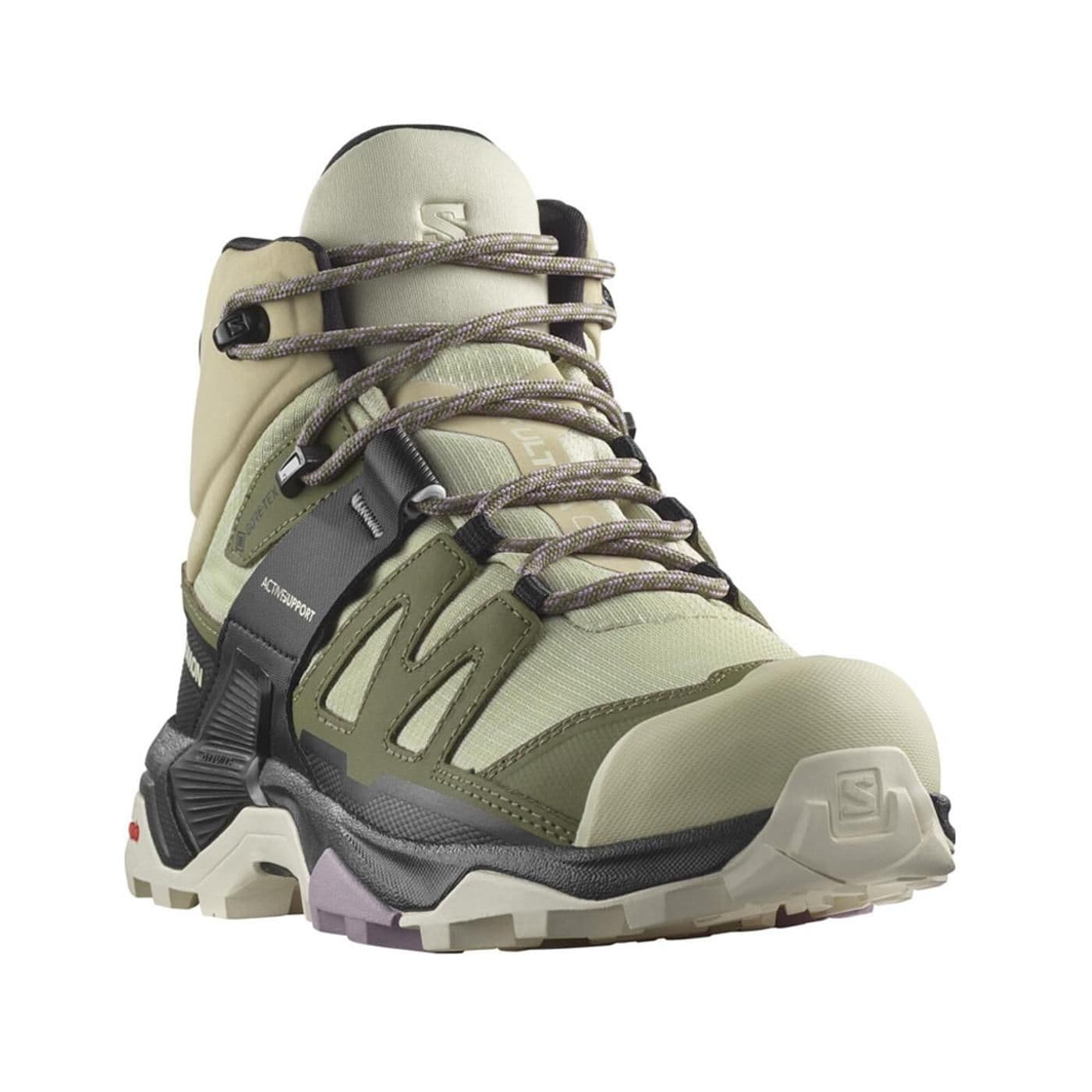 X ULTRA 4 MID GORE-TEX alfalfa / deep lichen green / almond milk - image