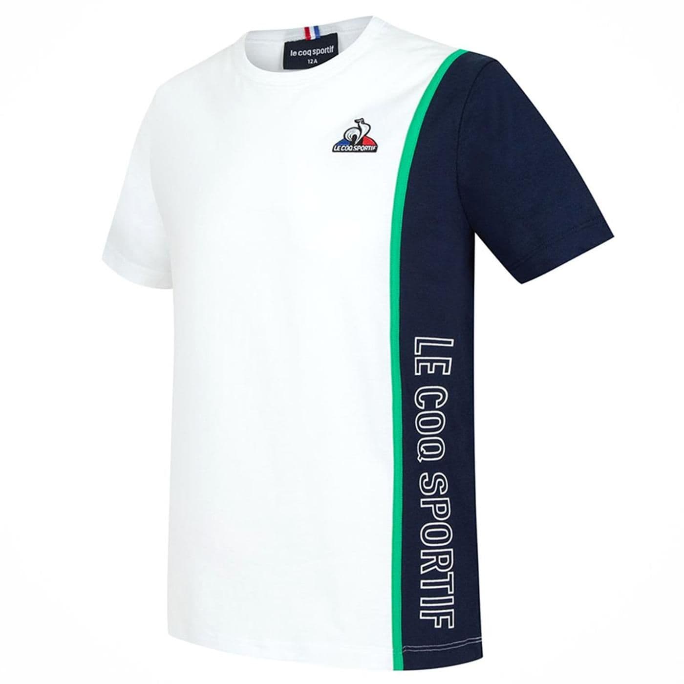 SAISON Tee SS N°1 enfant n.opt.white/b.n - image