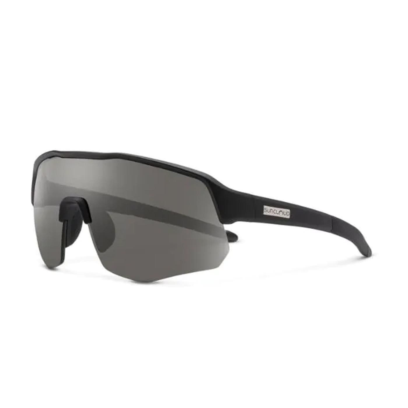 Cadence matte black + polarized gray lens