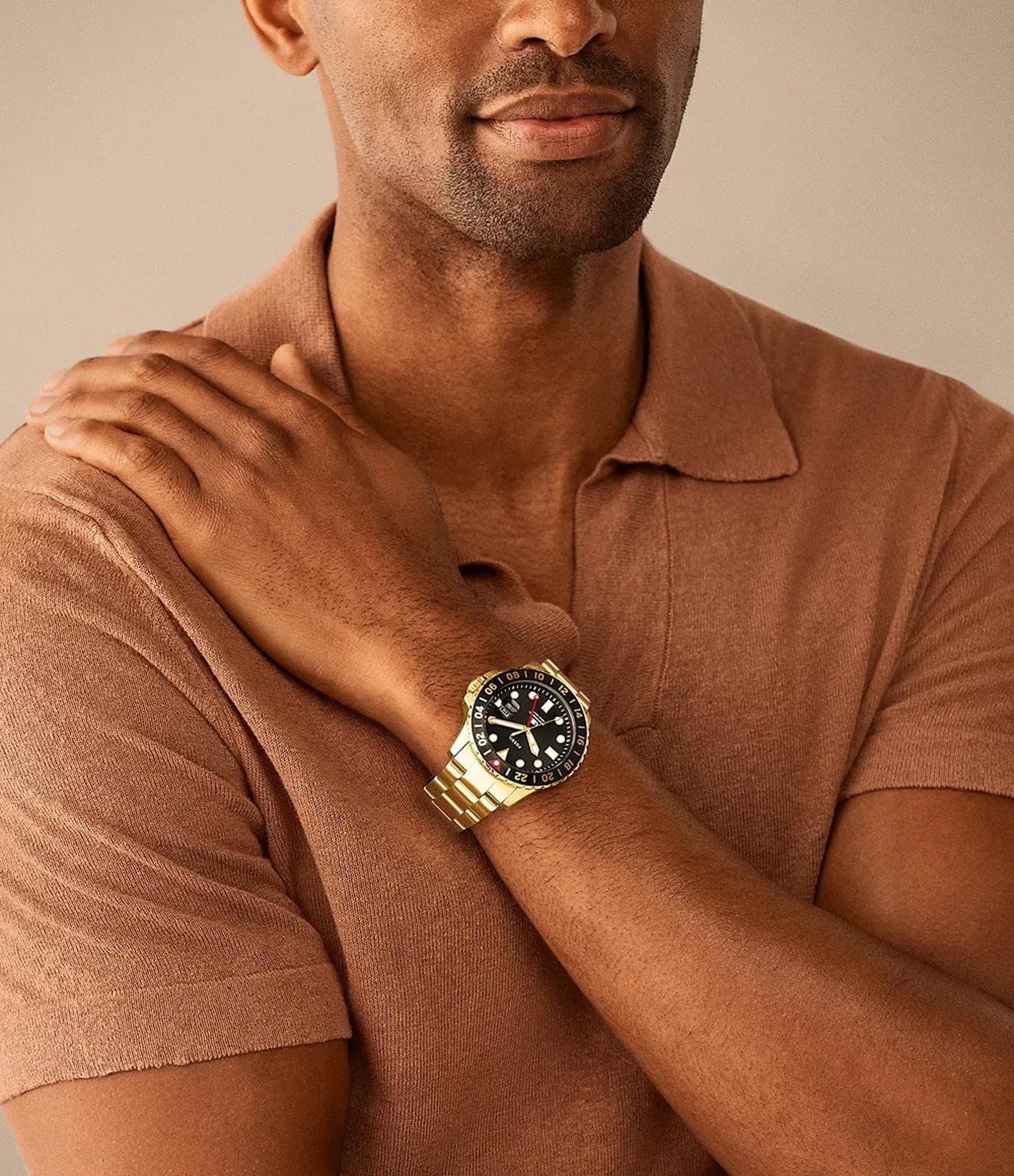 BLUE GMT gold/black - image