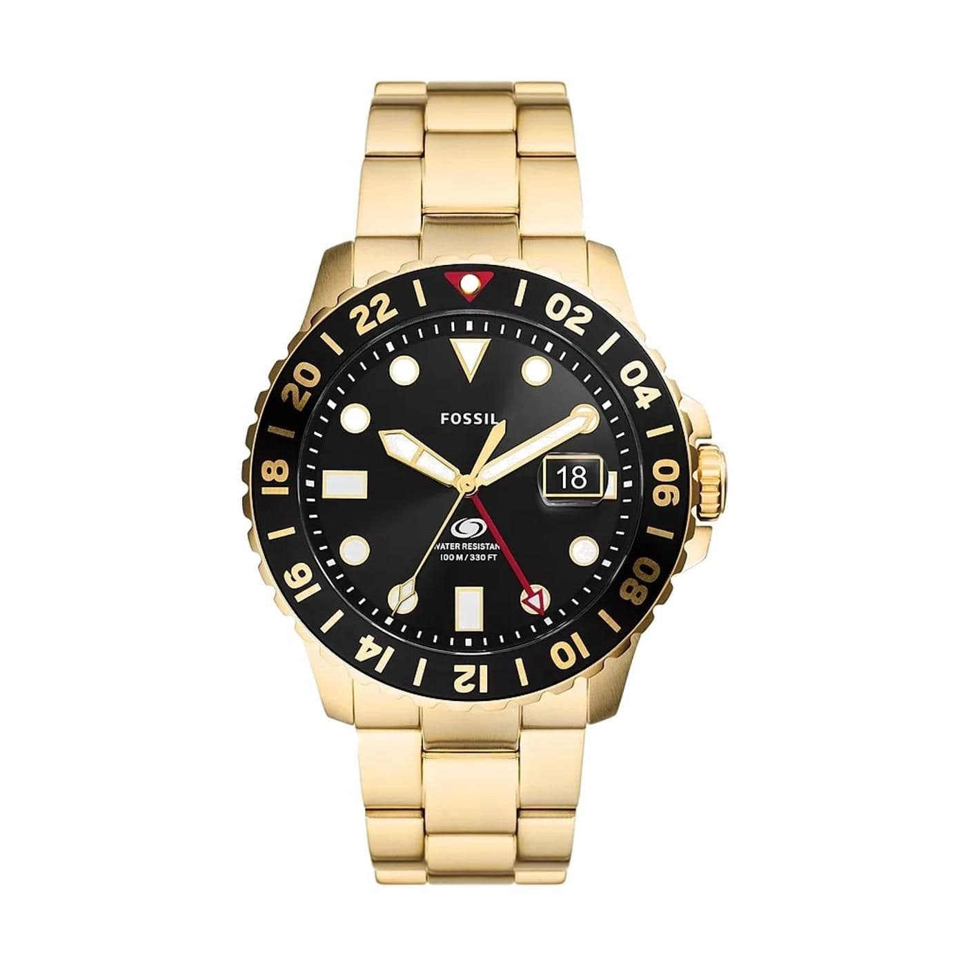 BLUE GMT gold/black image.