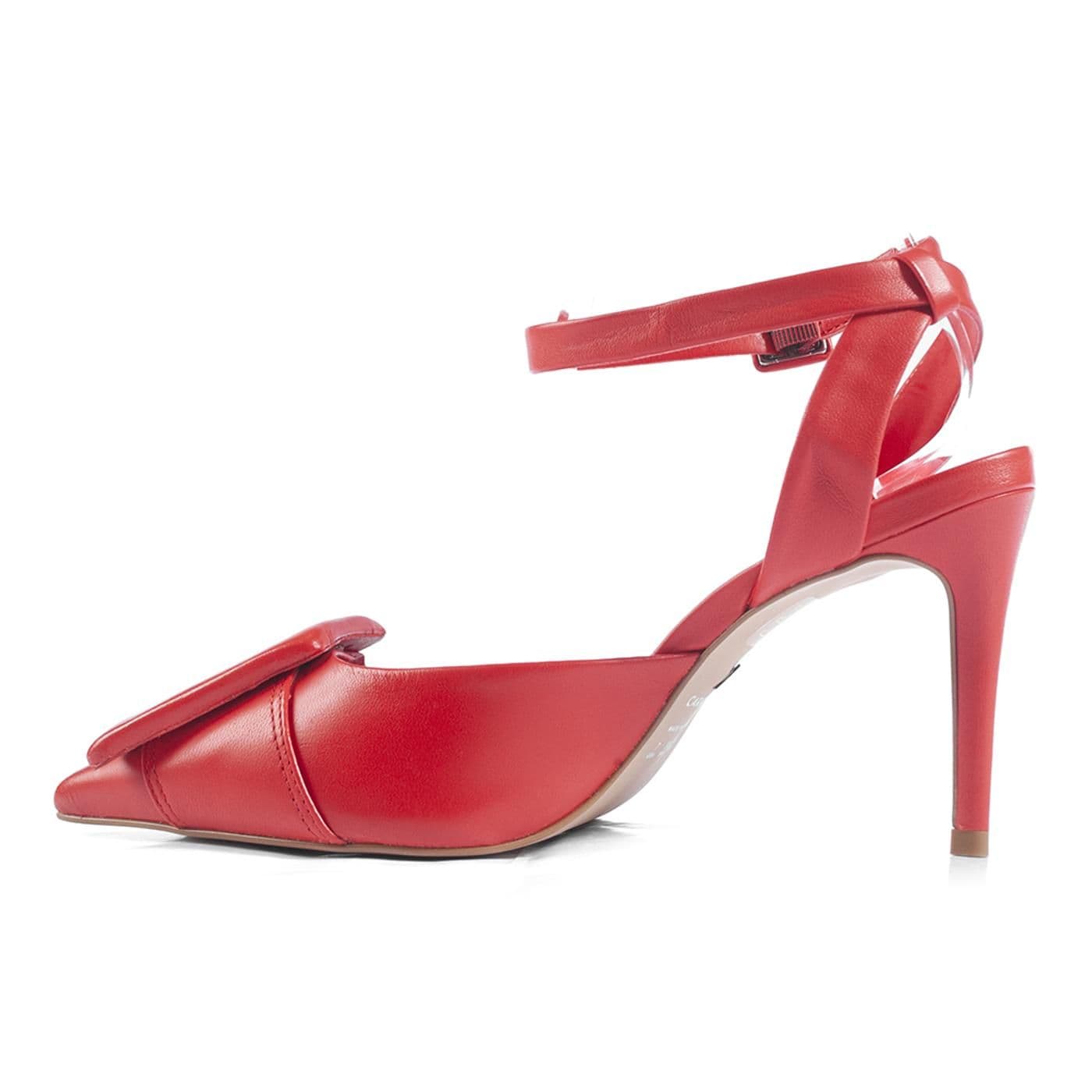 Zapato de Tacon 195155 mestiço vermelho carrano - image