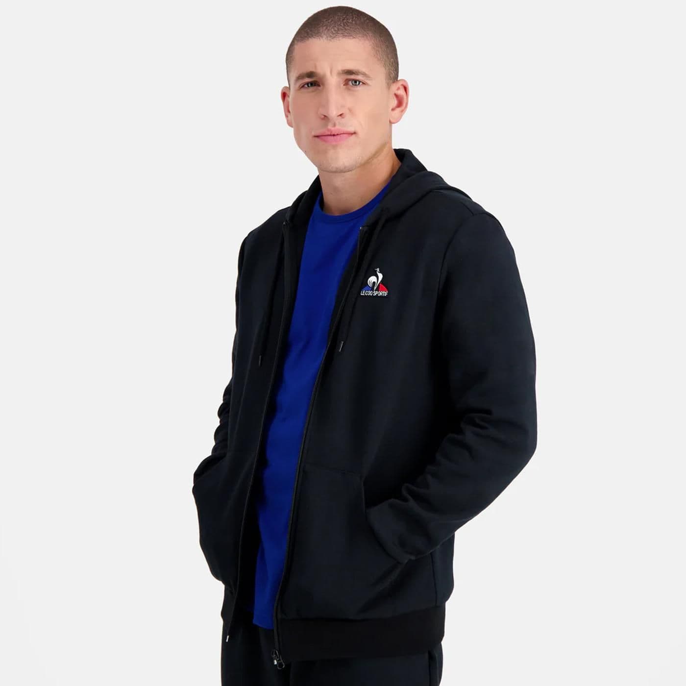 ESS FZ Hoody N°4 M black - image