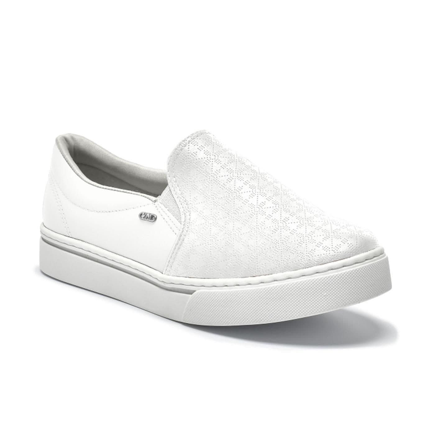 tenis casual  016-023-01 branco/branco image.