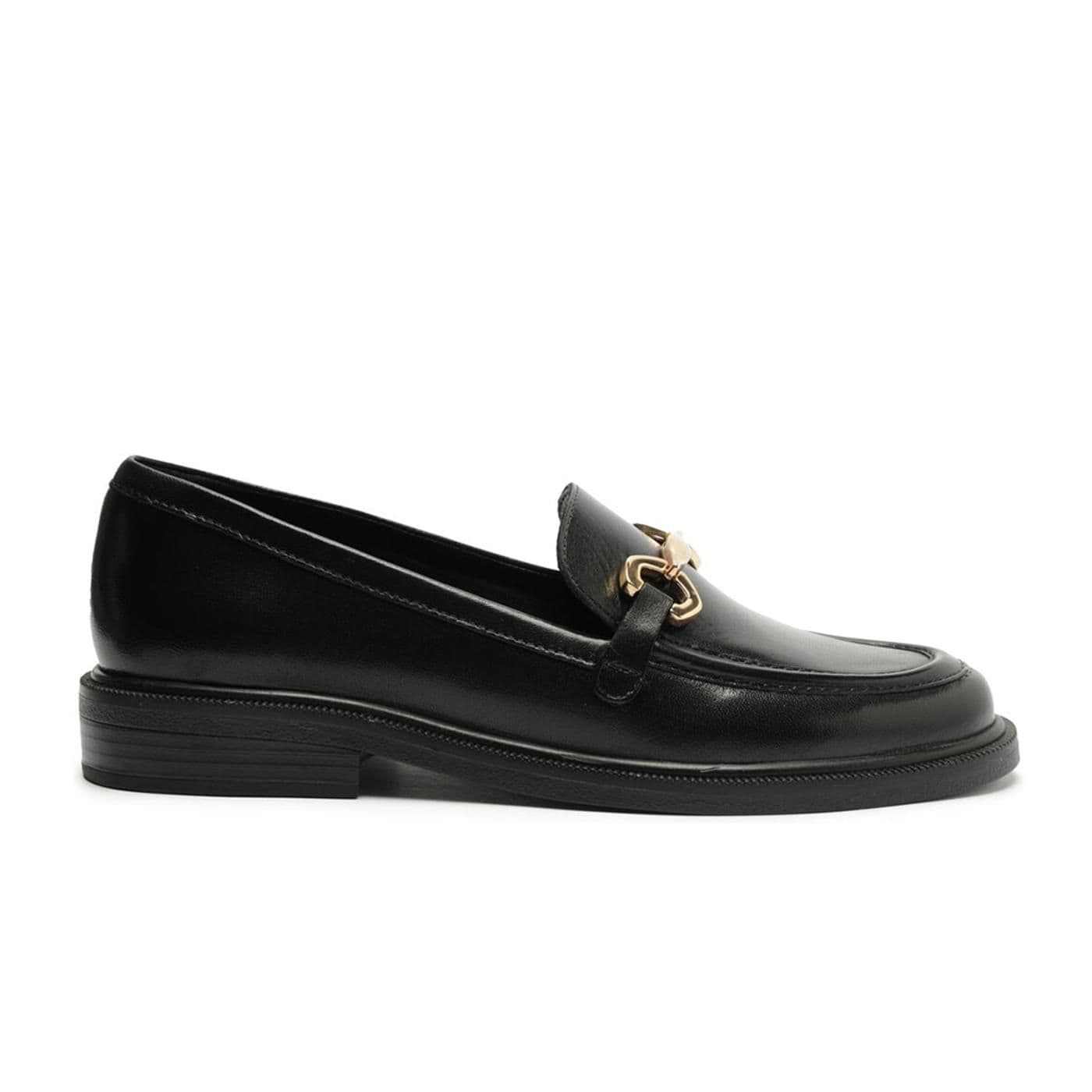 Mocasin de cuero A1330200070002U x0 - preto image.