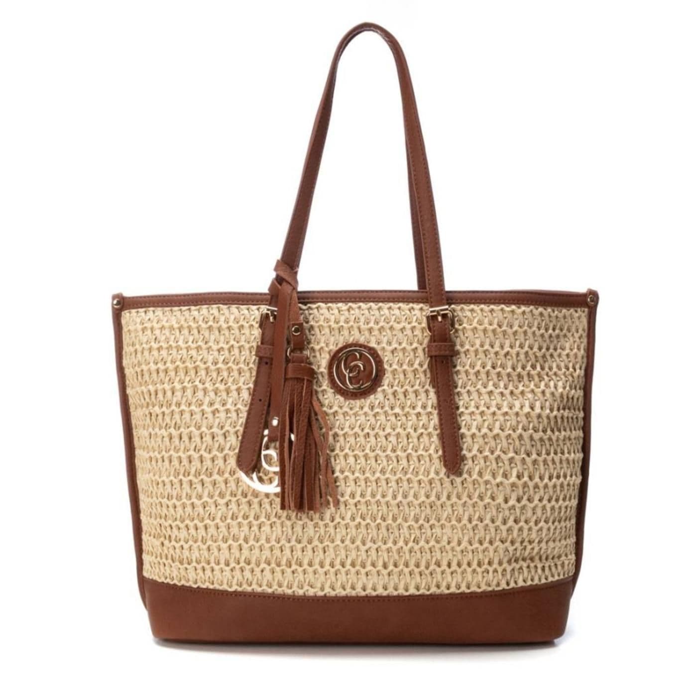 BOLSO PIEL 186130 beige
