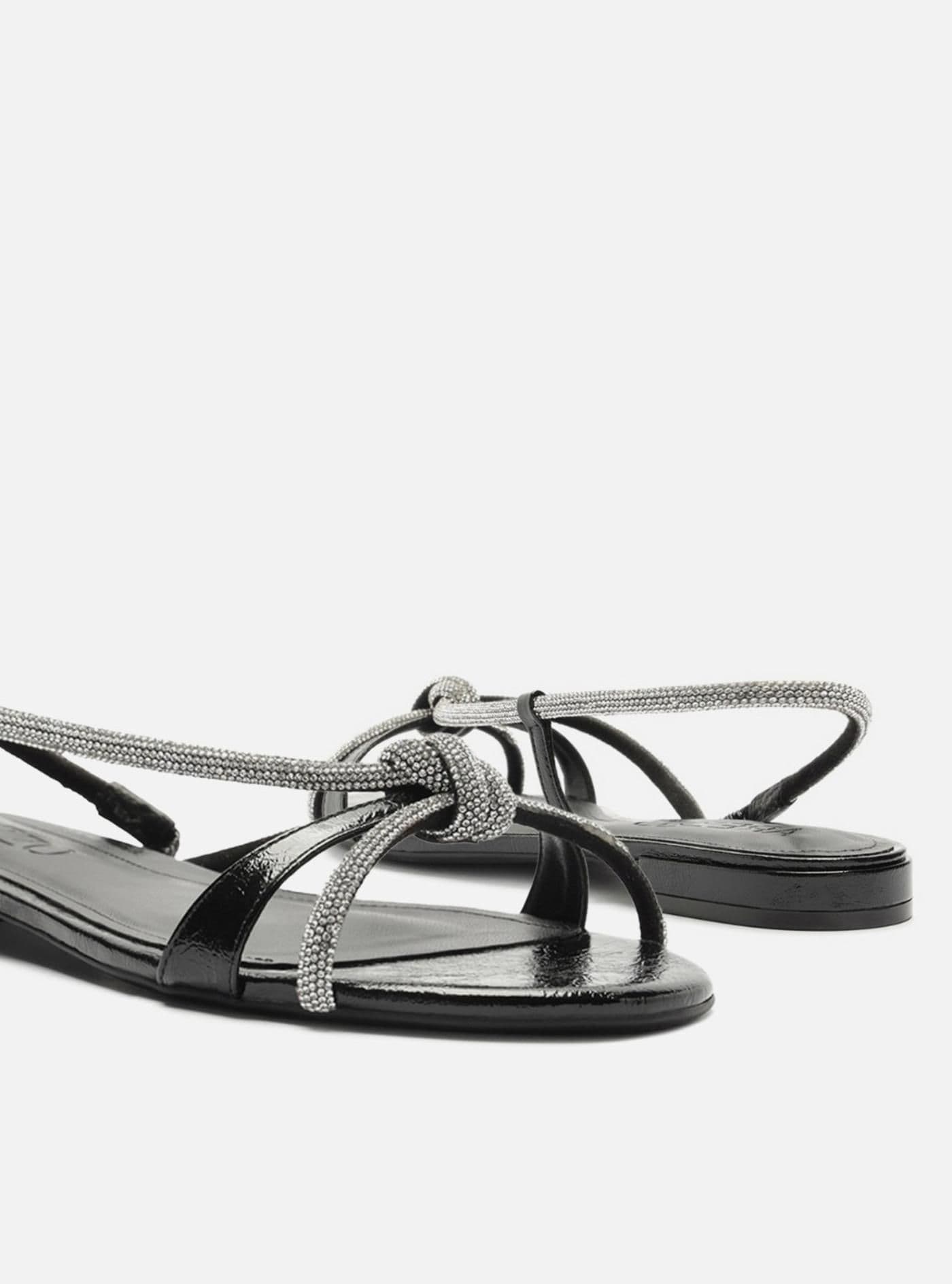 Sandalia A1351500050001U preto/cristal - image