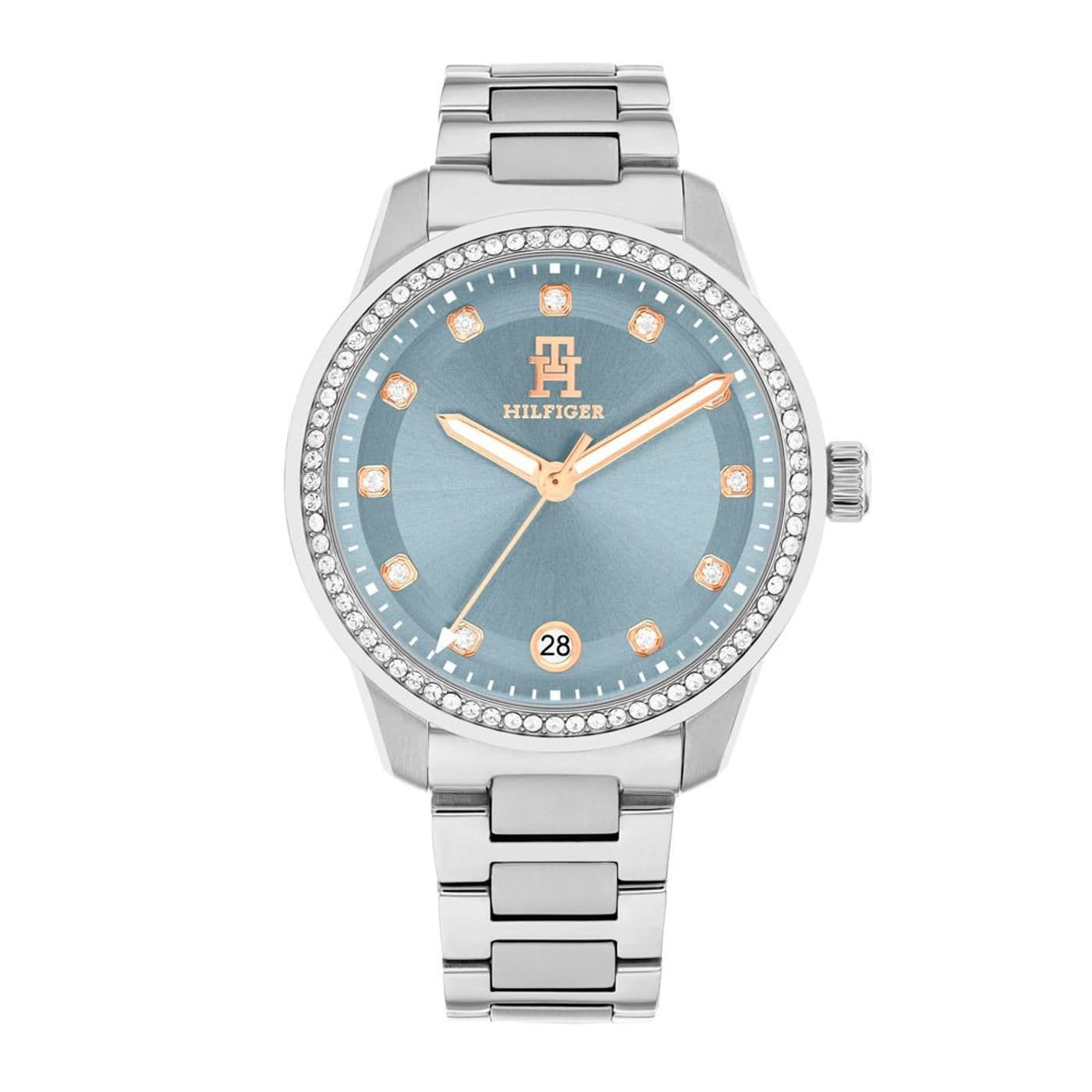 RELOJ TOMMY silver/blue image.