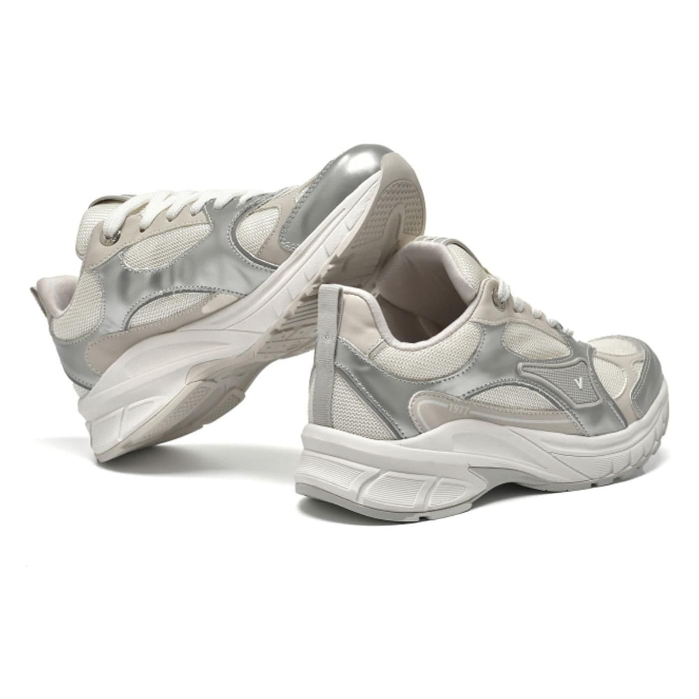 TENIS CASUAL 240-011-07 prata multi - image